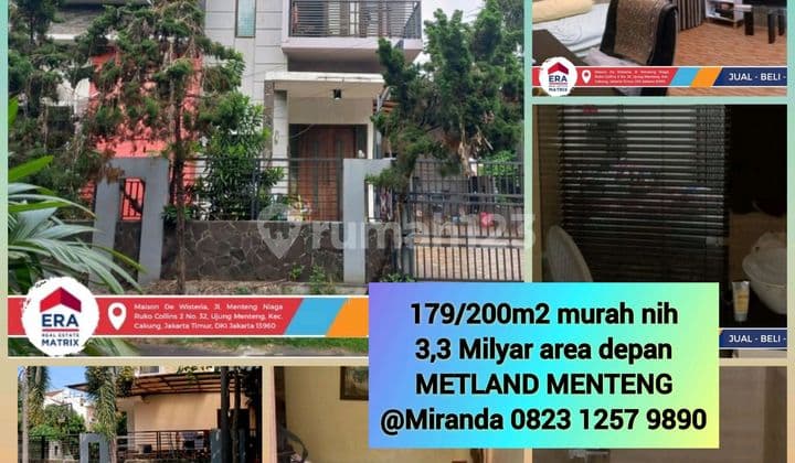 Murah Nih Rumah Hook Metland Menteng Cakung Jakarta Timur Bisa Kpr Siap Huni