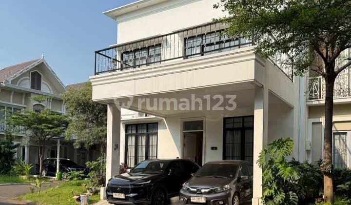 Rumah Balcony Cluster Thames Jgc Lebar 12 Row Jalan Besar Double Gate Siap Huni bisa KPR