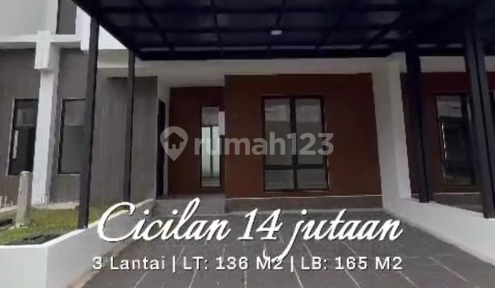 Free PPN Essence 8X17 Rumah Attic Balcony bisa KPR