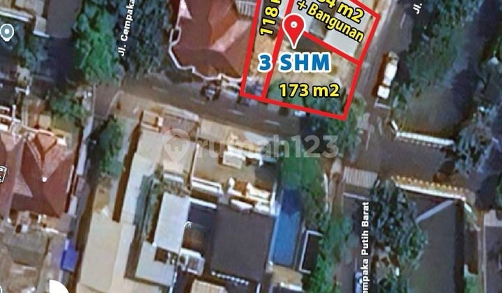 Selling Cempaka Putih Raya Plot, Suitable for Business @28 Million IDR