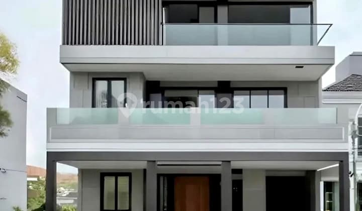 Jual Rumah Lux228m2 Konsep Green Living di Cluster Jakbar @11,5M
