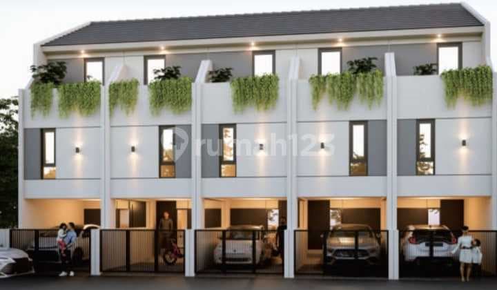 Rumah Baru Bagus Dlm.cluster SHM di Condet