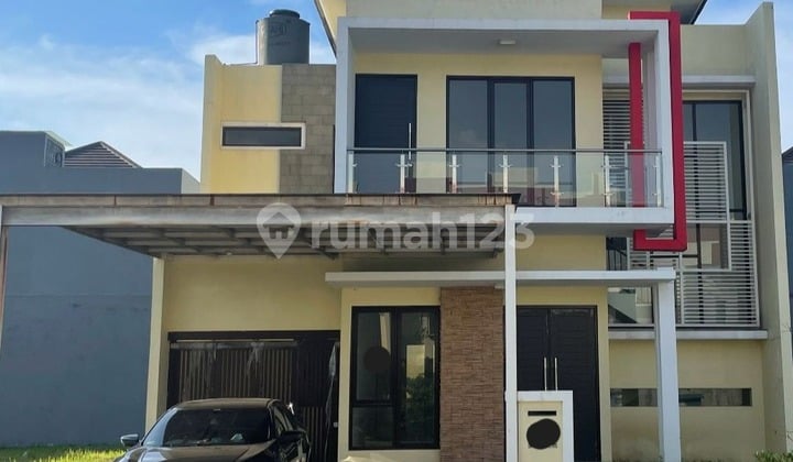 Sewa Rumah Mewah 2 Lantai Siap Huni Cluster Arana, Harapan Indah, Bekasi, 003