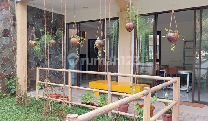 Rumah Baru Cluster Avani, Sangat Langka Desain Arsitek Green Area Downslope, Bsd