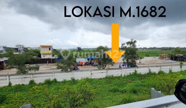 Jual Tanah Kavling Komersial, Lokasi Dekat Gerbang Tol, Cocok Untuk Perdagangan Dan Jasa, Jurumudi, Tangerang