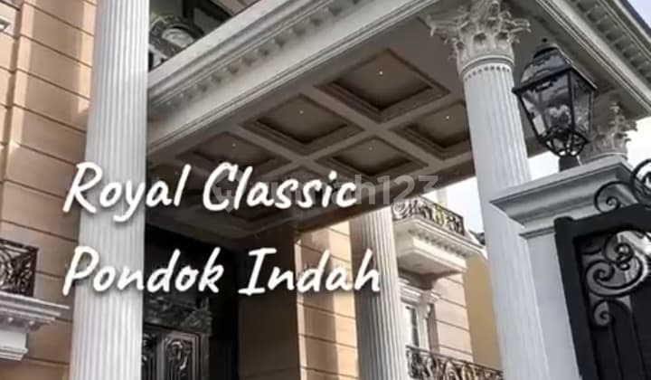 Rumah Royal Classic, Strategis, Fas Lengkap Lift, Swimming Pool, Karaoke Dll di Pondok Indah