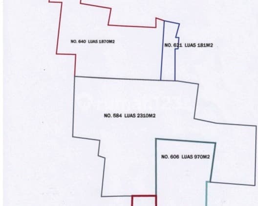 Tanah Lokasi Strategis Berada Jalan Utama Mampang
