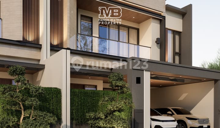 Di Jual Rumah Cantik Gaya Kontemporen