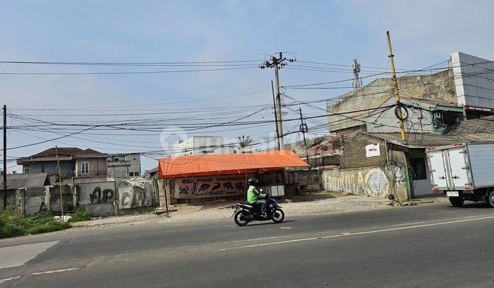 For Quick Lease: 36-Meter Frontage Commercial Land on Kh Hasyim Ashari Highway, Cipondoh, Tangerang