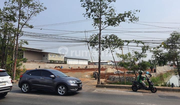 Disewa Kavling Strategis Jalan Utama Seberang Melrose Duta Garden