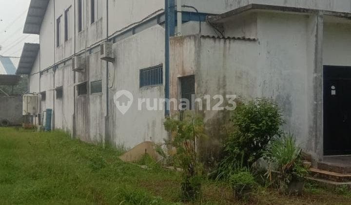 Dijual Pabrik Ada Ijin Industri Dan Kantor, Akses Container 40ft Di Cikupa Tangerang
