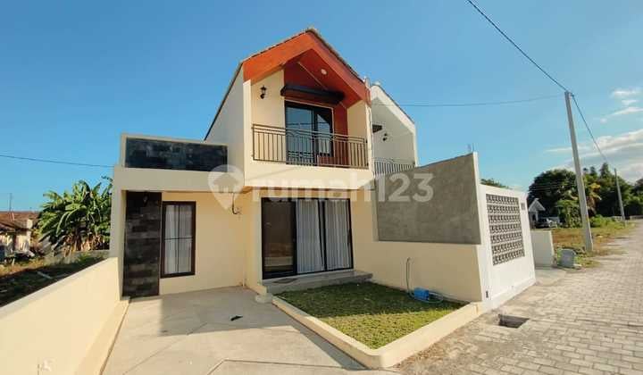 Dijual Rumah Siap Bangun, Model Scandinavian Mezzanine, Strategis, di Timur Candi Prambanan