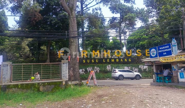 Jual Tanah strategis depan Farmhouse Lembang