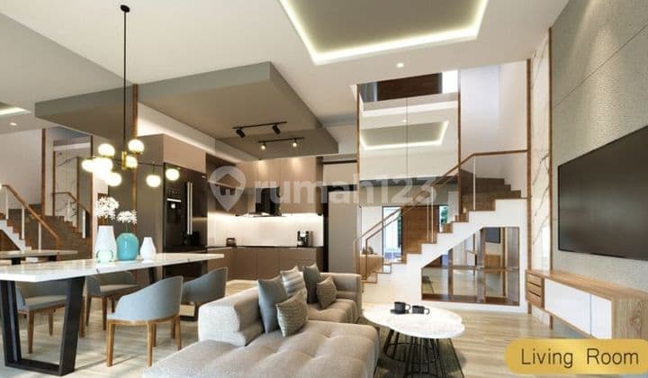 Rumah Baru 3 Lantai di Kopo Sayati Lokasi Strategis