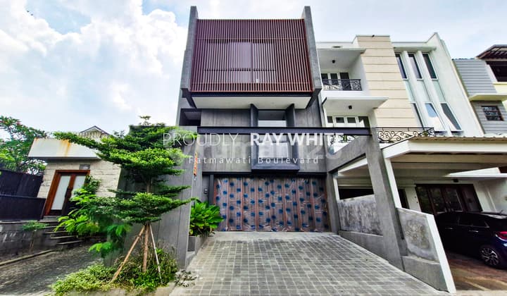 Rumah Baru Gaya Modern Dalam Cluster Bona Indah, Lebak Bulus