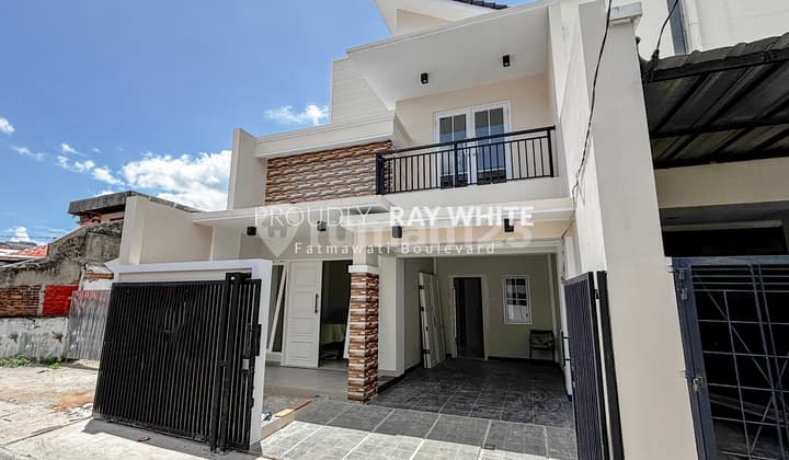 Rumah brand new semi furnished lokasi dekat sekolah perancis dan mrt cipete