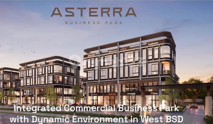 Ruko Asterra Bsd City Sinarmas Land Lokasi Pusat Kota