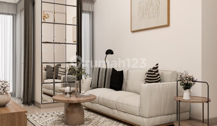 Disewakan Apartemen Amarta 3 Kamar Tidur Fullfurnish Strategis
