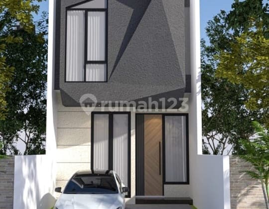 GRESS Rumah DESIGN CANTIK Modern Di Mulyosari (LL)