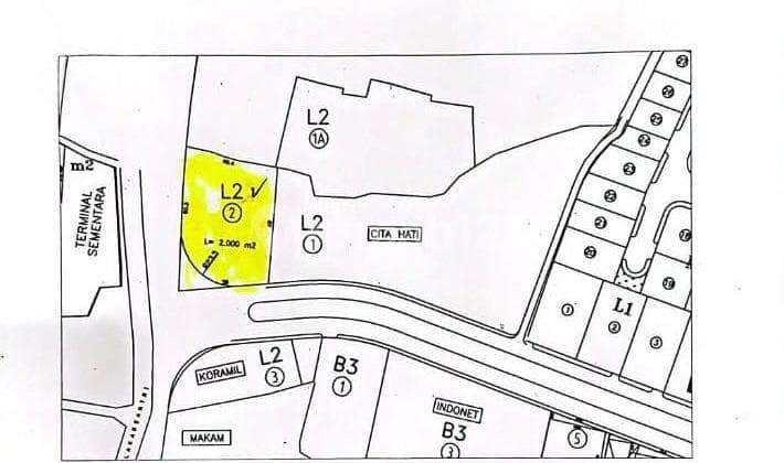 Tanah Komersial HOOK Di Citraland Surabaya Barat