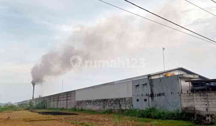 Ex Pabrik Lokasi Strategis di Raya Bringkang Gresik