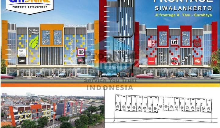 Ruko Siap Pakai di Frontgate A.Yani Surabaya