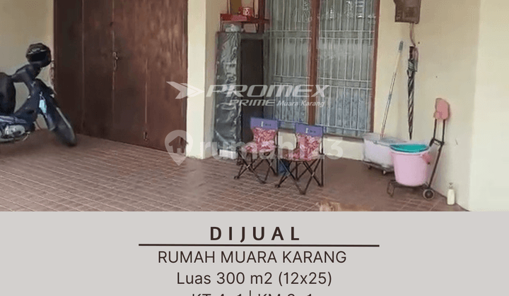 Rumah 2 Lantai SHM di Muara Karang, Jakarta Utara