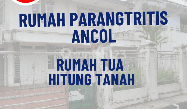 Rumah Tua Hitung Tanah di Parangtritis Ancol, Jakarta Utara