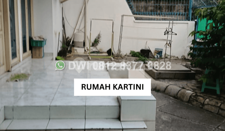 Disewakan Rumah 2 Lantai di Pusat Kota Kartini Jakarta Pusat - Parkir Luas & Strategis