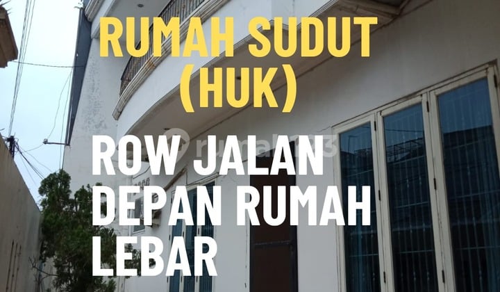 Rumah 2 Lantai Sudut Huk SHM Muara Karang, Jakarta Utara