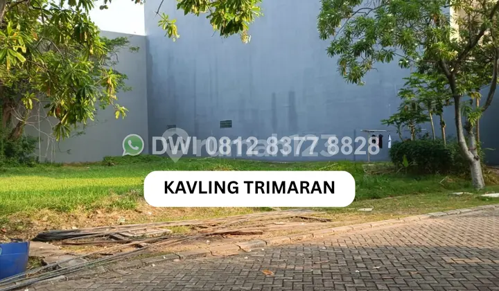 Kavling Eksklusif Katri Pik 560M² - Dimensi Mewah 16X35 - Hadap Utara