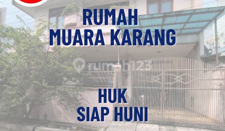 Rumah huk siap huni di Muara Karang Jakarta Utara