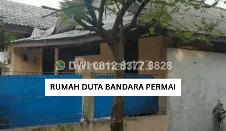 Dijual: Tanah Strategis Posisi Hoek - Bonus Bangunan! Dekat Bandara Soetta
