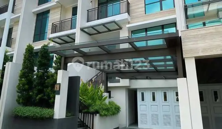 Rumah Baru 4 Lantai Strategis di Town House Pondok Indah, Jakarta Sel