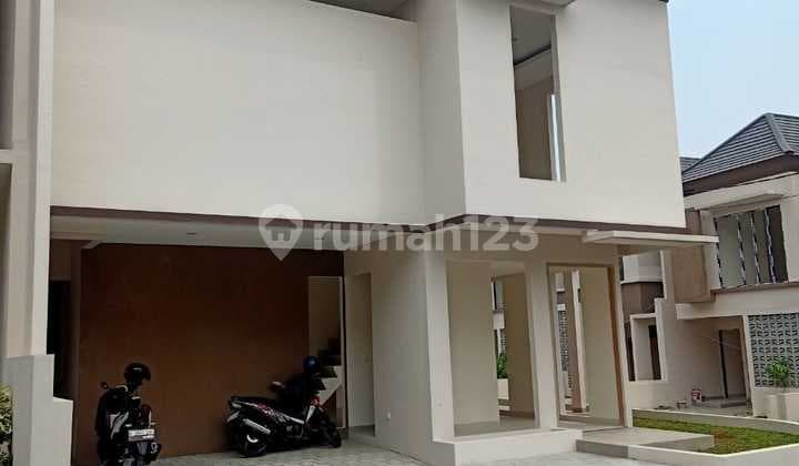 Rumah 2 Lantai Baru Free Biaya2 di Bambu Apus Setu Cipayung Jakarta Timur