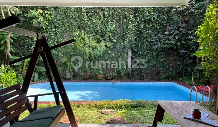 Rumah Asri 2 Lantai Swimming Pool di Pondok Labu Jakarta Selatan