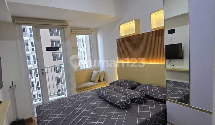 Furnish Bagus. Siap Huni Studio Tokyo Riverside Pik 2