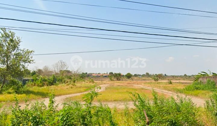 Termurahh, Lokasi Nol Jl. Raya!! Dijual Tanah Lokasi di Raya Leker Rejo Gresik