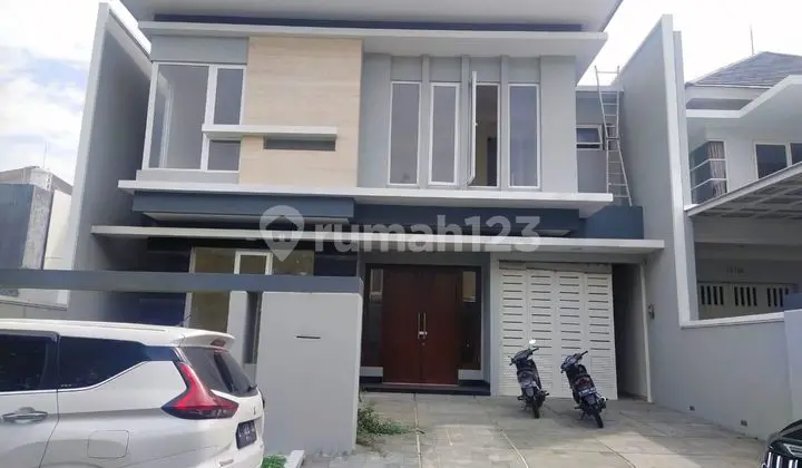 Siap Huni, Baru Gress!! Dijual Rumah 2 Lantai Full Marmer di Wisata Bukit Mas Cluster Royal Palais F