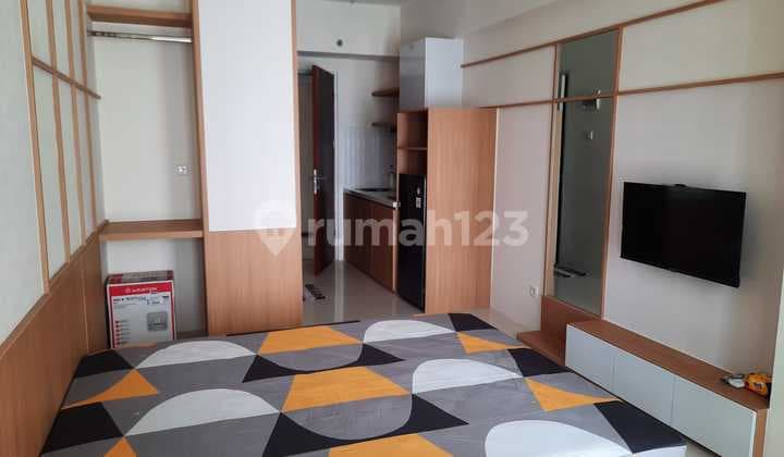 Disewakan Apartemen Gunawangsa Tidar Type 1Br+ Dijebol Jadi Studio Full Furnished Tower B Interior Model Japanese Lantai Rendah