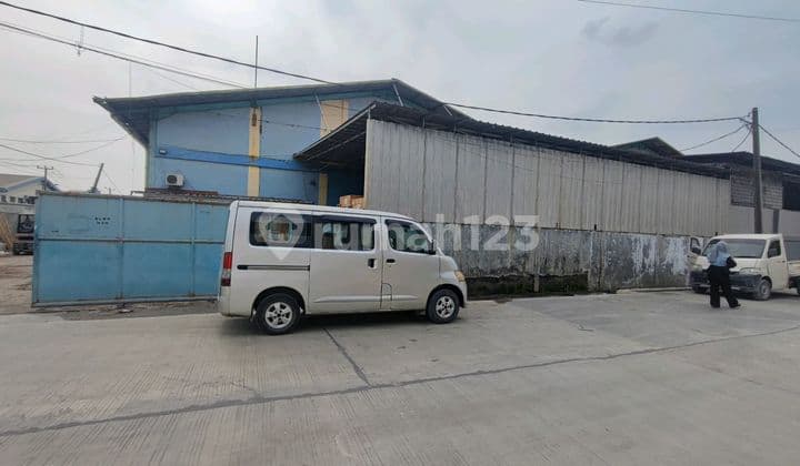 Gudang Sentra Kosambi Luas 2.000m2 Akses Kontener Tangerang