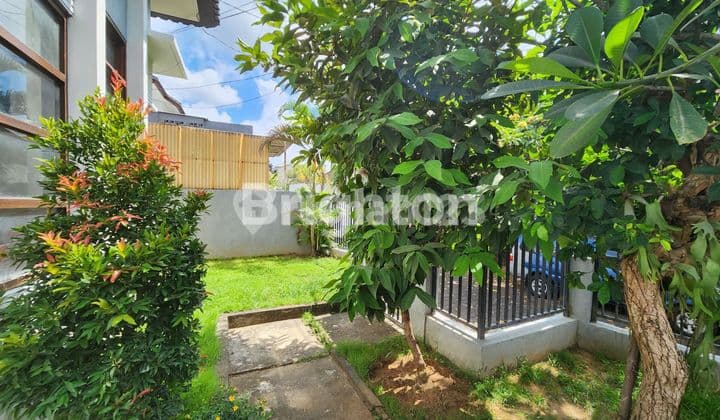 RUMAH TINGGAL 1 LANTAI SIAP HUNI POSISI HOOK DENGAN GARDEN DAN POO