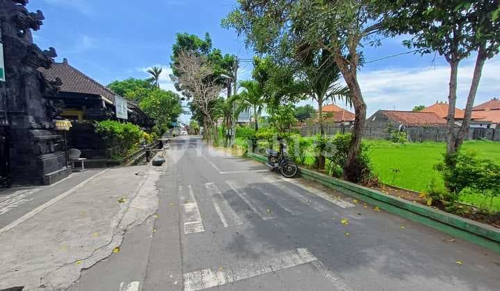 Tanah Kosong Dipinggir Jalan Raya Cocok Untuk Segala Usaha Ruko, Gudang, Pertokoan Dan Kost2an Diarea Denpasar Timur