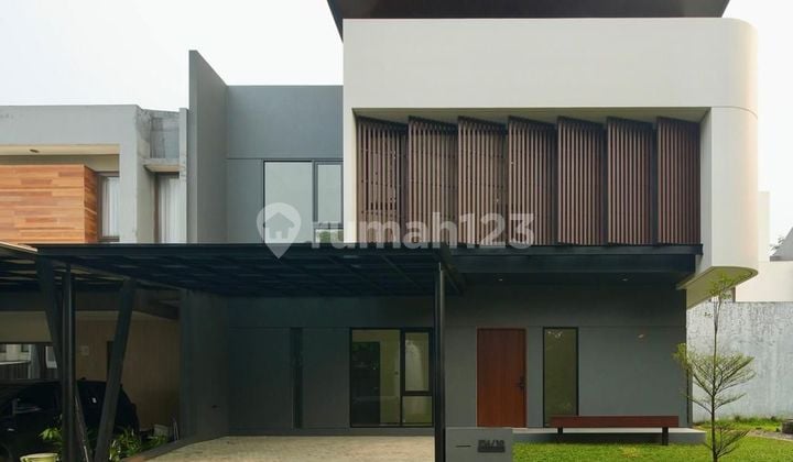 Rumah Cantik Di Bsd Eminent 2 Lantai Bagus Banget Siap Huni