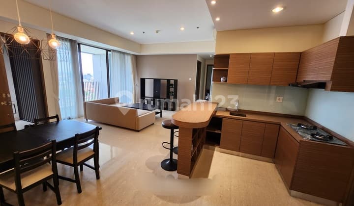 Apartemen 1 Park Tower Queen 2 Kamar Tidur Furnished Bagus