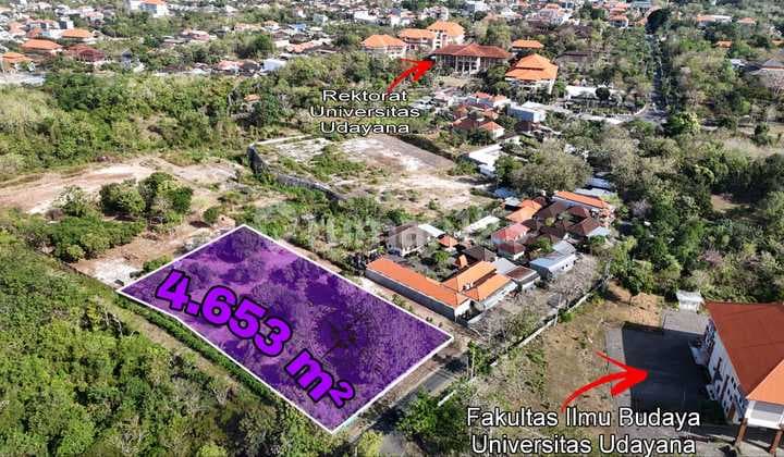 Tanah Komersial Kampus Unud Jimbaran Bali