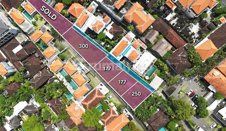 Tanah Plot Kecil Zona Pariwisata Kunti Seminyak Bali