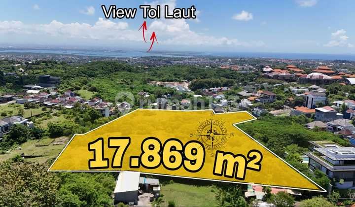 Tanah Besar Murah View Tol Laut Dekat Stp Nusa Dua Bali