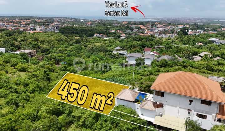 Tanah View Laut Bandara dan Gwk Bingin Sari Jimbaran Bali