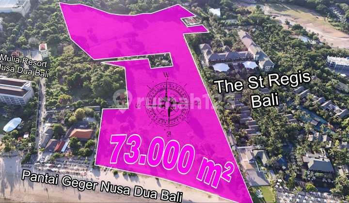 Ultra Prime Beachfront Estate 7.3 Hectares Nusa Dua Bali